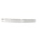 Nahanco 17in Clear Middle Heavy Weight Plastic Shirt Hanger w/ Molded Rubber Grippers, 50PK 505MGHU - alternate 6