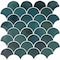 Daltile Miramo 3'' Ceramic Fan Wall Mosaic, 10PK MR48FAN3MBMSGL - alternate 6