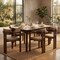 Leisuremod Velo Series Modern Dining Chair in Dark Natural Wood with Taupe Seat VCA-51DTP - alternate 9