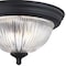 Westinghouse 6.25 in. H X 11 in. W X 11 in. L Matte Black Ceiling Fixture 6117700 - alternate 4