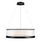 Euf Empra, Chandelier, 30", Matte Black, Clear Crystal 49352-023 - alternate 1