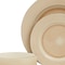 Homeroots Sand Sixteen Piece Round Striped Ceramic Service For Four Dinnerware Set 534541 - alternate 9