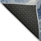 Homeroots 8' X 10' Navy Blue And Silver Abstract Washable Indoor Outdoor Area Rug 618337 - alternate 8