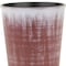 Homeroots 5in Brown and Ivory Textural Tone On Tone Recycled Plastic Indoor Outdoor Round Pot Planter 488240 - alternate 3