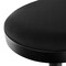 Elama 2 Piece Backless Adjustable Fabric Bar Stool in Black with Black Base ELM-7229-BLK - alternate 9