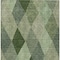 Homeroots 5' X 8' Green Mint Green And Sage Argyle Washable Indoor Outdoor Area Rug 613688 - alternate 7