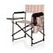 Picnic Time Family Of Brands Sports Chair, Moka Collection - Brown with Beige & Red Accents 809-00-777-000-0 - alternate 1