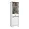 Homeroots 17" White And Natural Wood Freestanding Single Door Bathroom Vanity 543598 - alternate 5