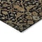 Homeroots 5' X 8' Black Brown And Red Floral Washable Indoor Outdoor Area Rug 604578 - alternate 8