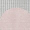 Homeroots 8' X 10' Silver And Pink Striped Washable Indoor Outdoor Area Rug 597196 - alternate 9