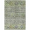 Homeroots 8' X 10' Sage And Gray Floral Washable Indoor Outdoor Area Rug 606221 - alternate 6