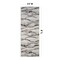 World Rug Gallery Transitional Horizon Runner Rug 2 ft 3 in x 6 ft Gray WR206GRAY23X6 - alternate 8