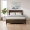 Homeroots Espresso Solid Wood Twin Bed Frame 490286 - alternate 7