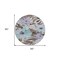 Homeroots 8' Taupe And Lilac Round Floral Washable Indoor Outdoor Area Rug 611000 - alternate 7