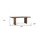 Homeroots 80" Brown Solid Wood Dining Table 549039 - alternate 8