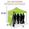 Ergodyne Lime Heavy-Duty Tent Kit Mesh Windows 6056 - alternate 9