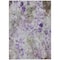 Homeroots 9' X 12' Purple Lavender And Artichoke Green Floral Washable Indoor Outdoor Area Rug 583128 - alternate 6