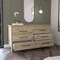 Homeroots 59" Natural Six Drawer Double Dresser 544017 - alternate 8