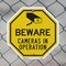 Signmission Beware Cameras in Operation, 6 Inch X 6 Inch, Plastic Sign OC-P-6-327 - alternate 4