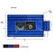 Mytee Products 16ft x 27ft  Flatbed Tarps Heavy Duty 18oz Steel Tarp with Flap - Blue, 2PK LT4FT-BLUEx2 - alternate 7