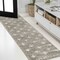 Jonathan Y Cristo Berber Geometric Shag Gray/Ivory 2 ft. x 8 ft. Runner Rug MOH403B-28 - alternate 1