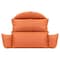 Leisuremod Hanging 2 Person Egg Swing Cushion, Orange ES57C-OR - alternate 6