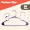 Campior Premium Purple Clothes Hangers, Slim, Durable, with Shoulder Grooves for Coats and Laundry, 50PK CMPPLH50PU - alternate 8
