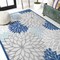 Jonathan Y Minori Floral High-Low Blue/Gray 3 ft. x 5 ft. Indoor/Outdoor Area Rug AMC109A-3 - alternate 7