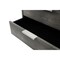Homeroots 19" Gray Shagreen Two Drawer Nightstand 491585 - alternate 5