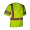 Reflective Apparel ANSI Type R Class 3 Value Mesh Vest 588ET-LM-3X - alternate 5