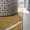Jonathan Y Cole Minimalist Diamond Trellis Gold/White 5 ft Round Area Rug SEU102E-5R - alternate 8