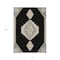 Homeroots 10' X 14' Black Gold And Gray Oriental Washable Indoor Outdoor Area Rug 598387 - alternate 9