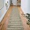 Jonathan Y Alaro Berber Stripe Shag Gray/Ivory 2 ft. x 8 ft. Runner Rug MOH402B-28 - alternate 6