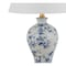Jonathan Y Grace 24" French Country Cottage Ceramic/Iron Floral Urn LED Table Lamp, Blue/White JYL3009B - alternate 10
