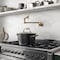 Anzzi Braccia Series 24" Wall Mounted Pot Filler in Champagne Bronze KF-AZ258CB - alternate 9