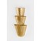 Corbett Lighting Bucharest Wall Sconce in Vintage Gold Leaf 508-03-VGL - alternate 7