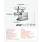Vevor Commercial Meat Grinder 750W 13Lbs/Min Capacity #22 Electric Meat Mincer 1A-EG122N - alternate 5