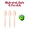 Smarty Had A Party Natural Birch Eco Friendly Disposable Dinner Spoons (600 Spoons), 600PK 4663SP-CASE - alternate 6
