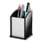Kantek Black Acrylic and Aluminum Pen Cup BA-320 - alternate 1
