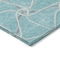 Homeroots 5' X 8' Teal Blue And Ivory Geometric Washable Indoor Outdoor Area Rug 612906 - alternate 8