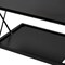 Homeroots 28" Adjustable Black Stainless Steel Standing Desk Converter 397753 - alternate 3