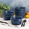 Bee And Willow Milbrook 6 Piece 6 Inch Stoneware Cereal Bowl Set in Blue Speckle 124550.01 - alternate 5