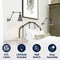 Jonathan Y Rover 7" Classic Industrial Metal Adjustable Arm LED Wall Sconce, Gray/Black, 2PK JYL7462H-SET2 - alternate 8
