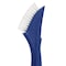 Qep Grout and Tile Brush, 3/4 in L Trim, Nylon Bristle, Blue Handle 20842 - alternate 7