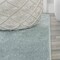 Jonathan Y Haze Solid Low-Pile Aqua Blue 4 ft. x 6 ft. Area Rug SEU100S-4 - alternate 7