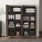 Manhattan Comfort 2-Piece Cornelia Storage Closet 1.0 and 2.0 in Grey 2-23BC-GY - alternate 7