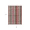 Homeroots 5' X 8' Red Pink And Pewter Plaid Washable Indoor Outdoor Area Rug 614000 - alternate 6