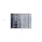 Homeroots 2' X 3' Navy and Gray Ombre Washable Non Skid Indoor Outdoor Area Rug 563646 - alternate 9