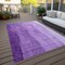 Homeroots 8' X 10' Purple And Lavender Ombre Washable Indoor Outdoor Area Rug 581825 - alternate 7