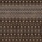 Homeroots 8' X 10' Chocolate Taupe And Copper Tribal Washable Indoor Outdoor Area Rug 582557 - alternate 9